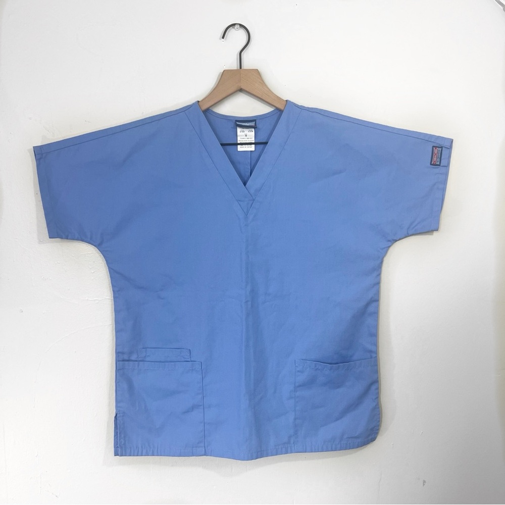 Authentic Scrubs Cherokee Workwear Style 4700  Baby Blue Nurse Doctor Hospital